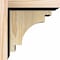 Ekena Millwork Mediterranean Rough Sawn Corbel w/Backplate, Douglas Fir, 8"W x 8"D x 8"H COR08X08X08MED01RDF - alternate 2